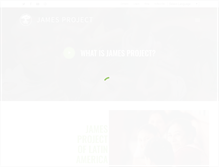 Tablet Screenshot of jamesproject.org